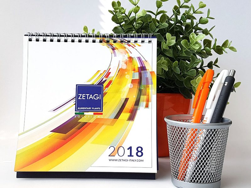 Zetagi Impianti Calendario personalizzato 2018